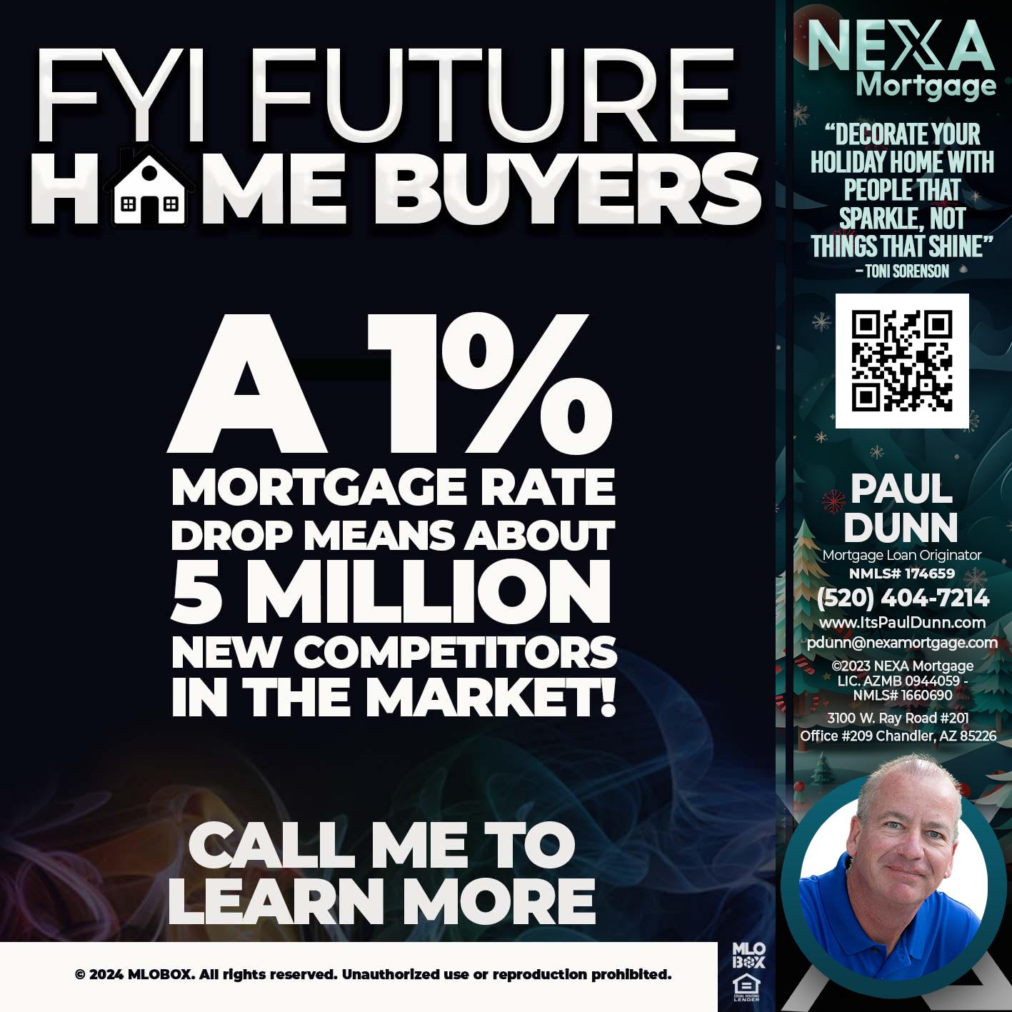 FYI - Paul Dunn -Certified Mortgage Advisor