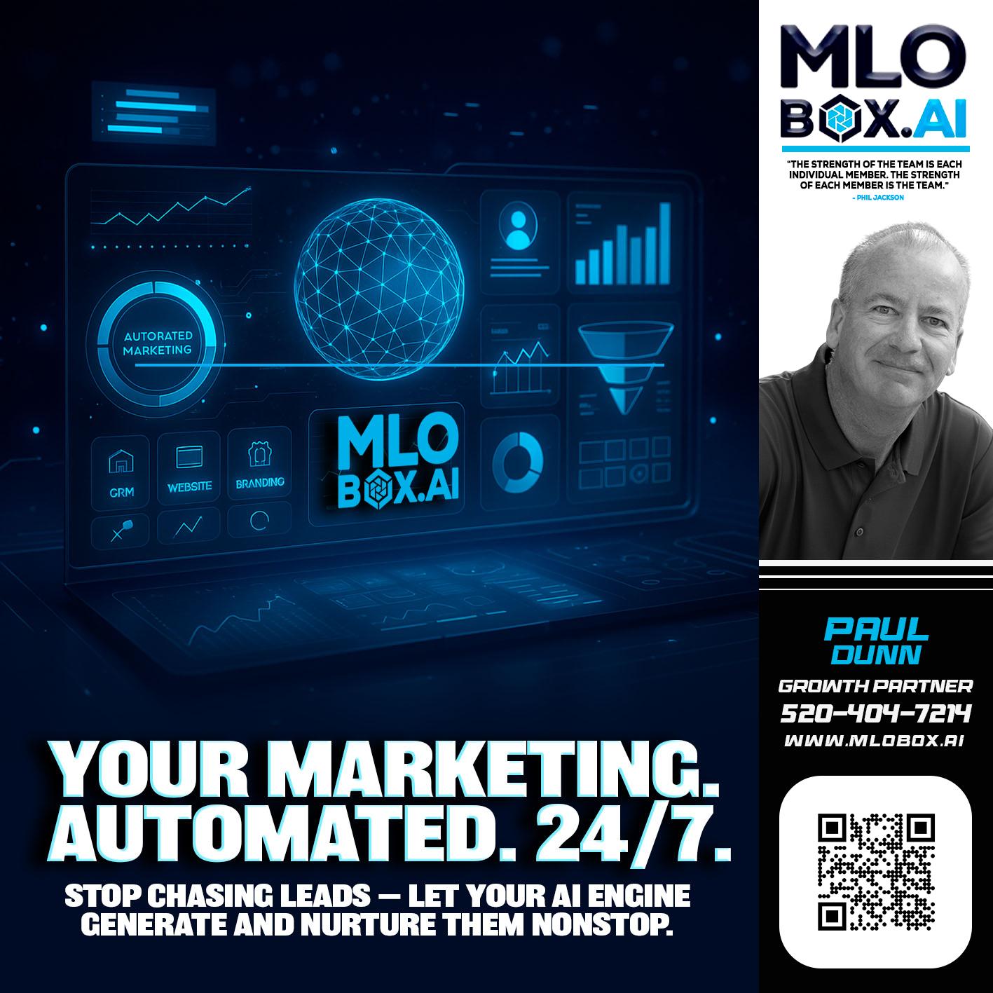 your marketing team - Paul Dunn -Certified Mortgage Advisor