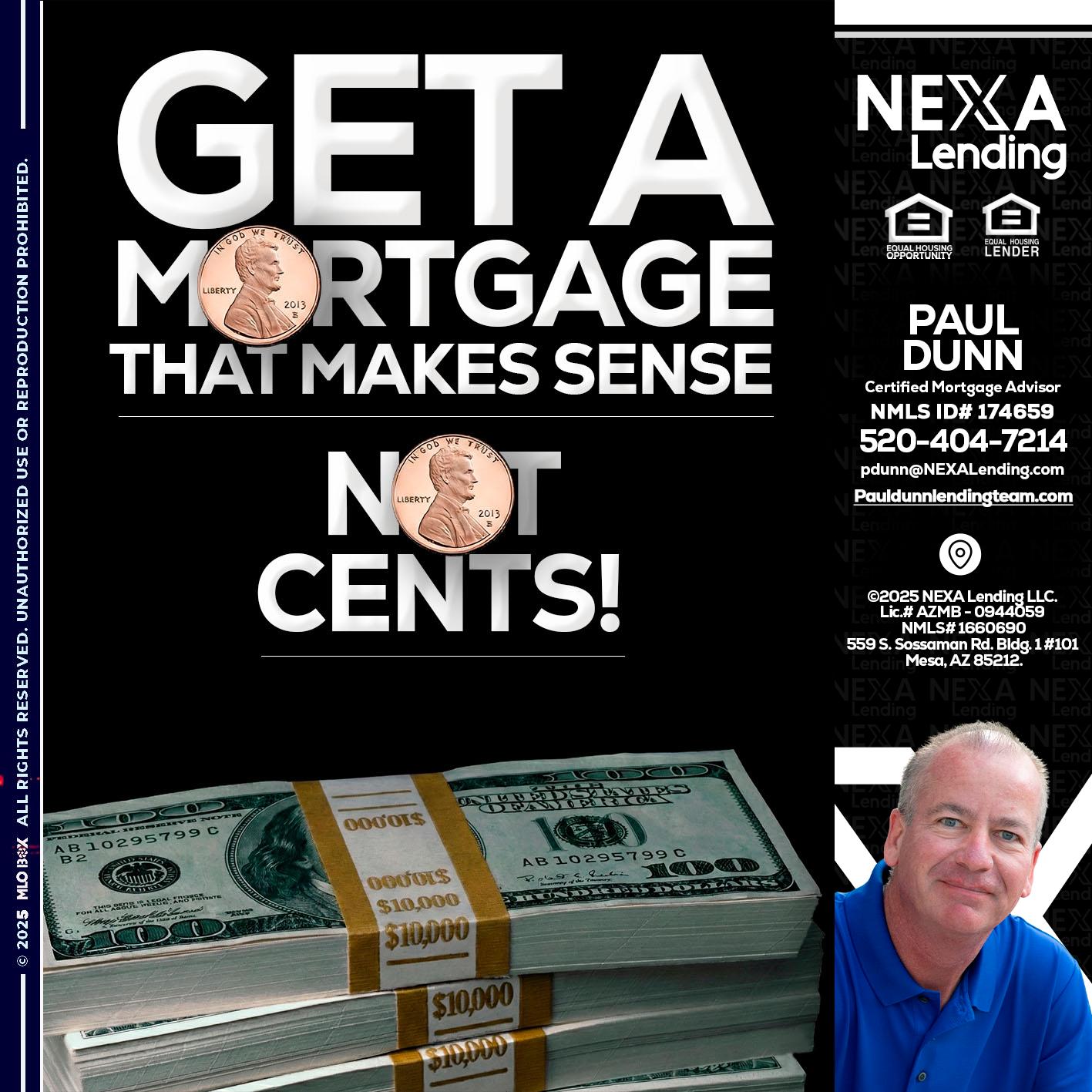 get a mortgage - Paul Dunn -Certified Mortgage Advisor