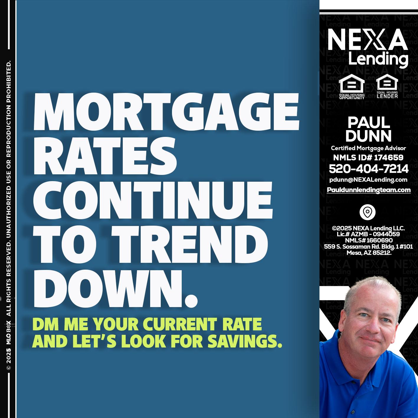 MORTGAGE RATES - Paul Dunn -Certified Mortgage Advisor