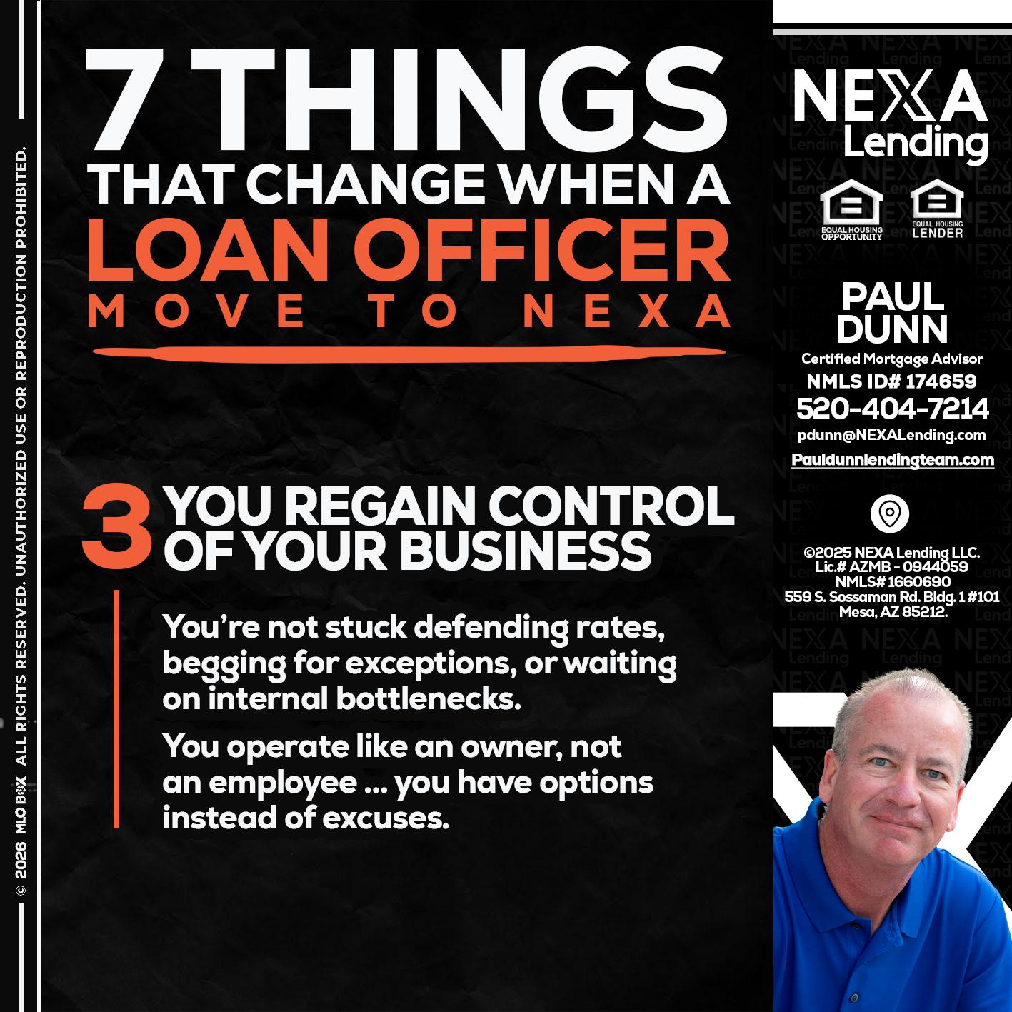 7 things (3) - Paul Dunn -Certified Mortgage Advisor