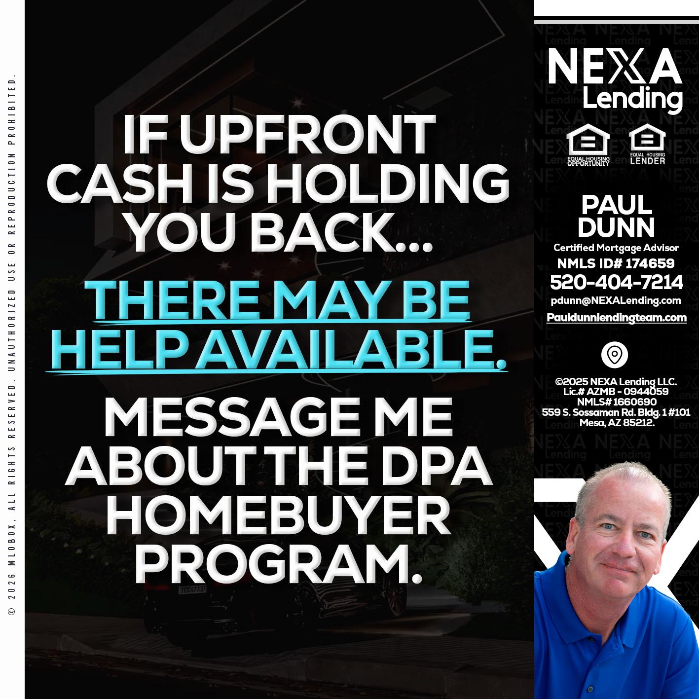 IF UPFRONT - Paul Dunn -Certified Mortgage Advisor