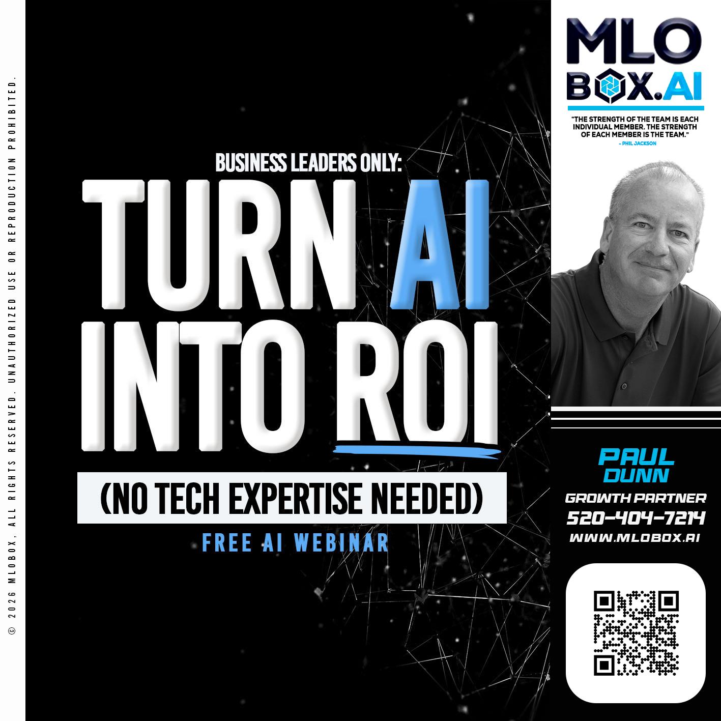 TURN AI - Paul Dunn -Certified Mortgage Advisor