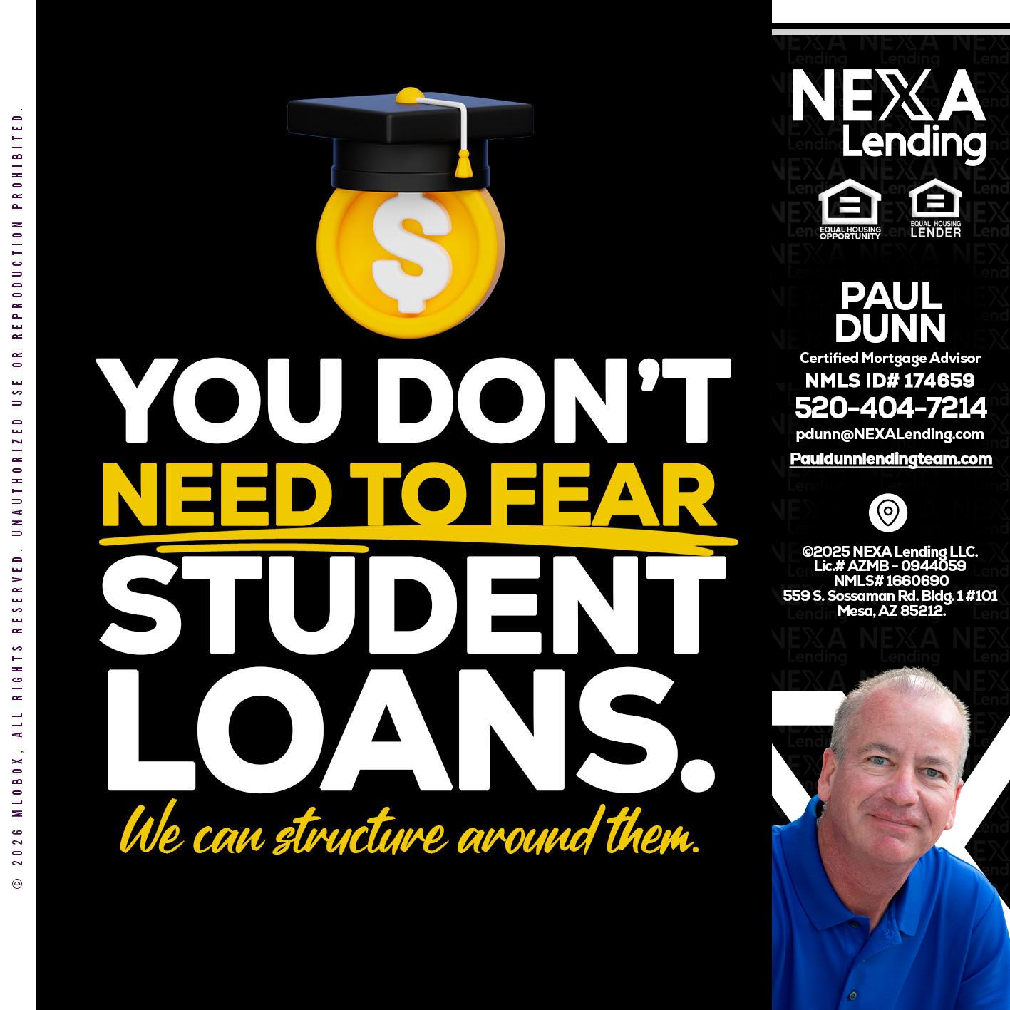 YOU DONT NEED - Paul Dunn -Certified Mortgage Advisor