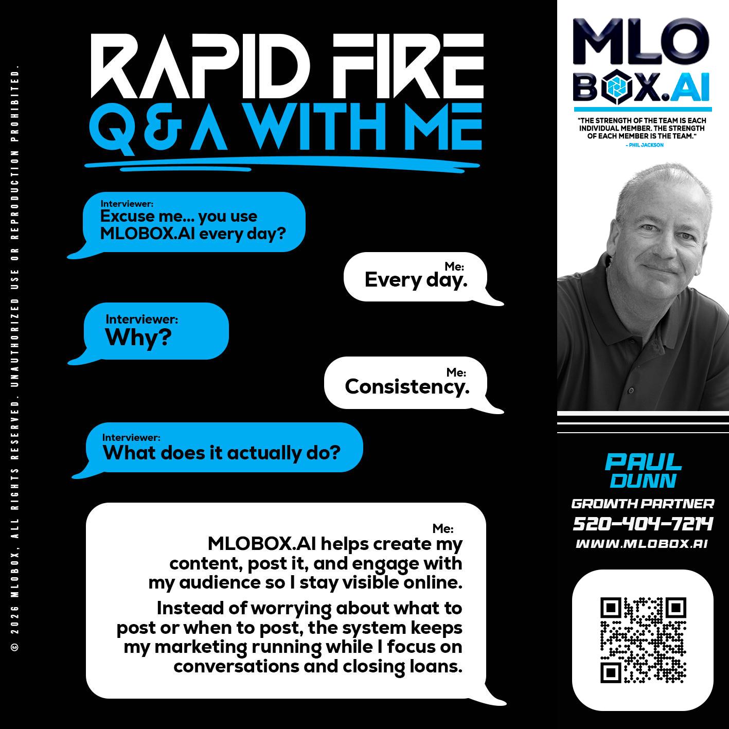 RAPID Q&A - Paul Dunn -Certified Mortgage Advisor