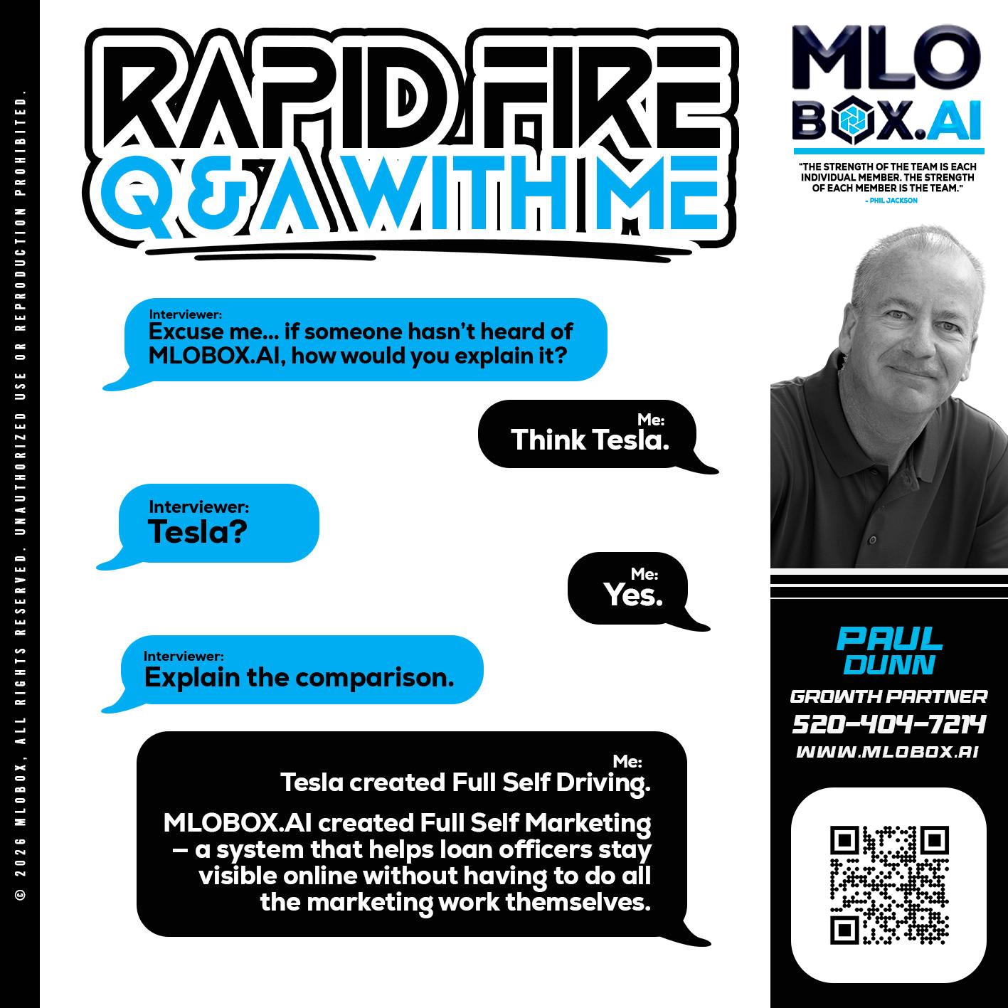 RAPID FIRE Q&A - Paul Dunn -Certified Mortgage Advisor