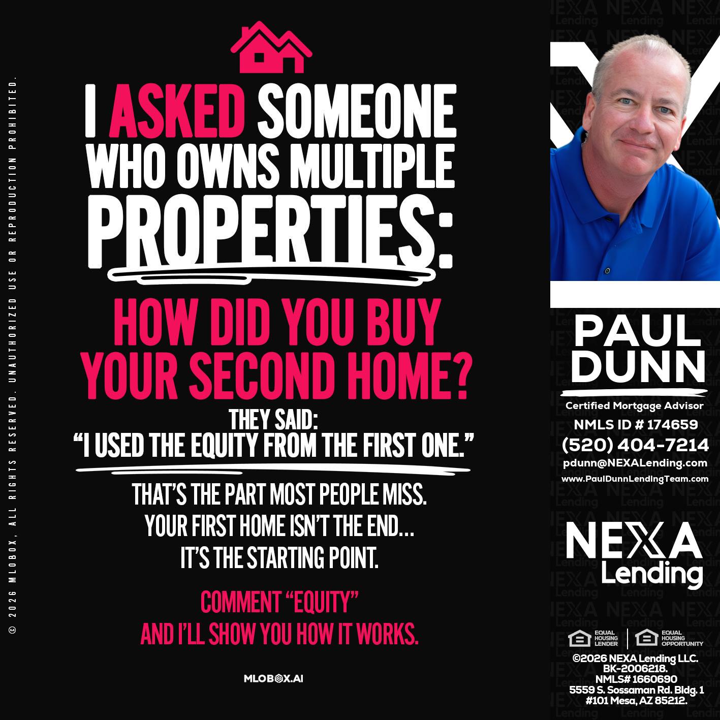 I ASKED SOMEONE - Paul Dunn -Certified Mortgage Advisor