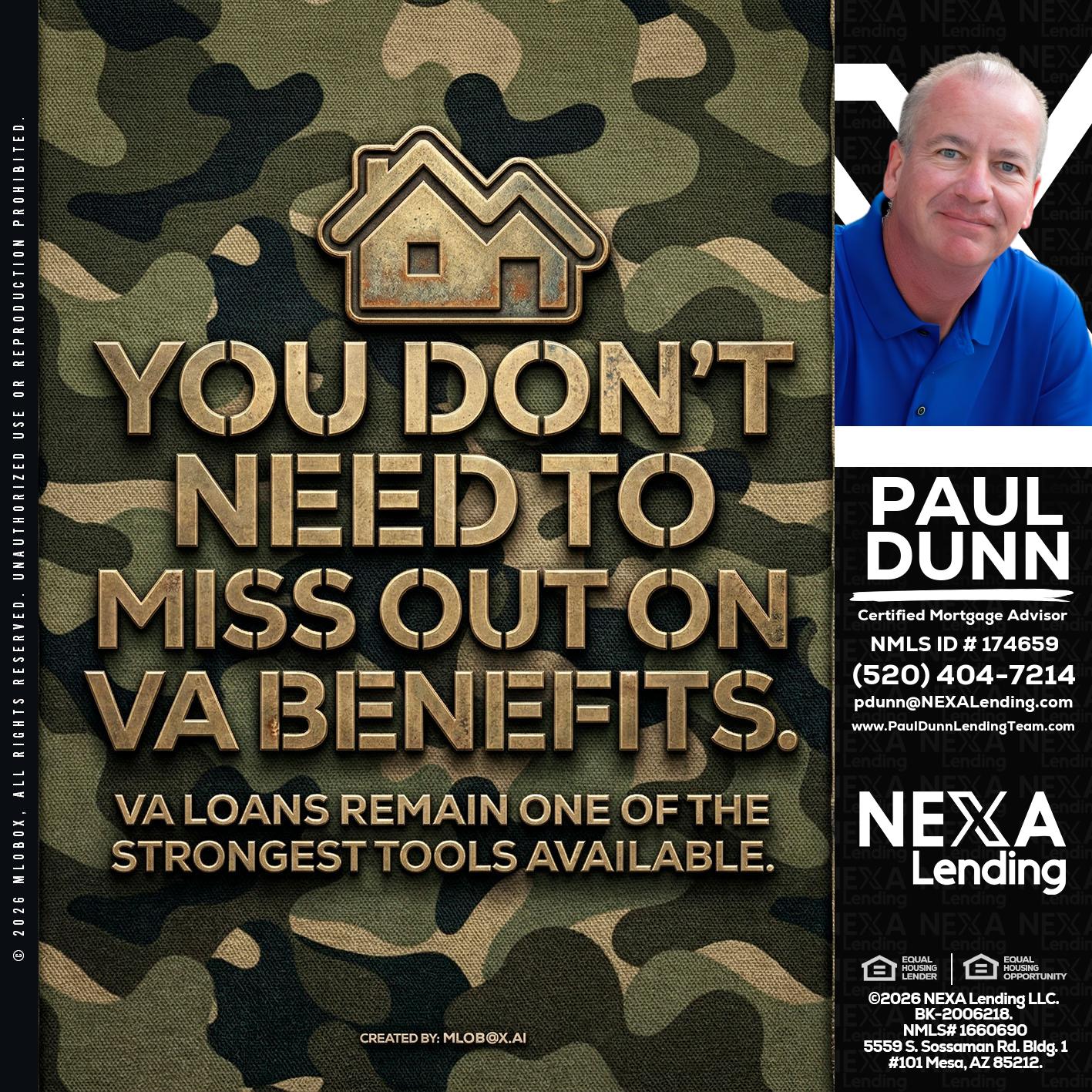 you don't need - Paul Dunn -Certified Mortgage Advisor