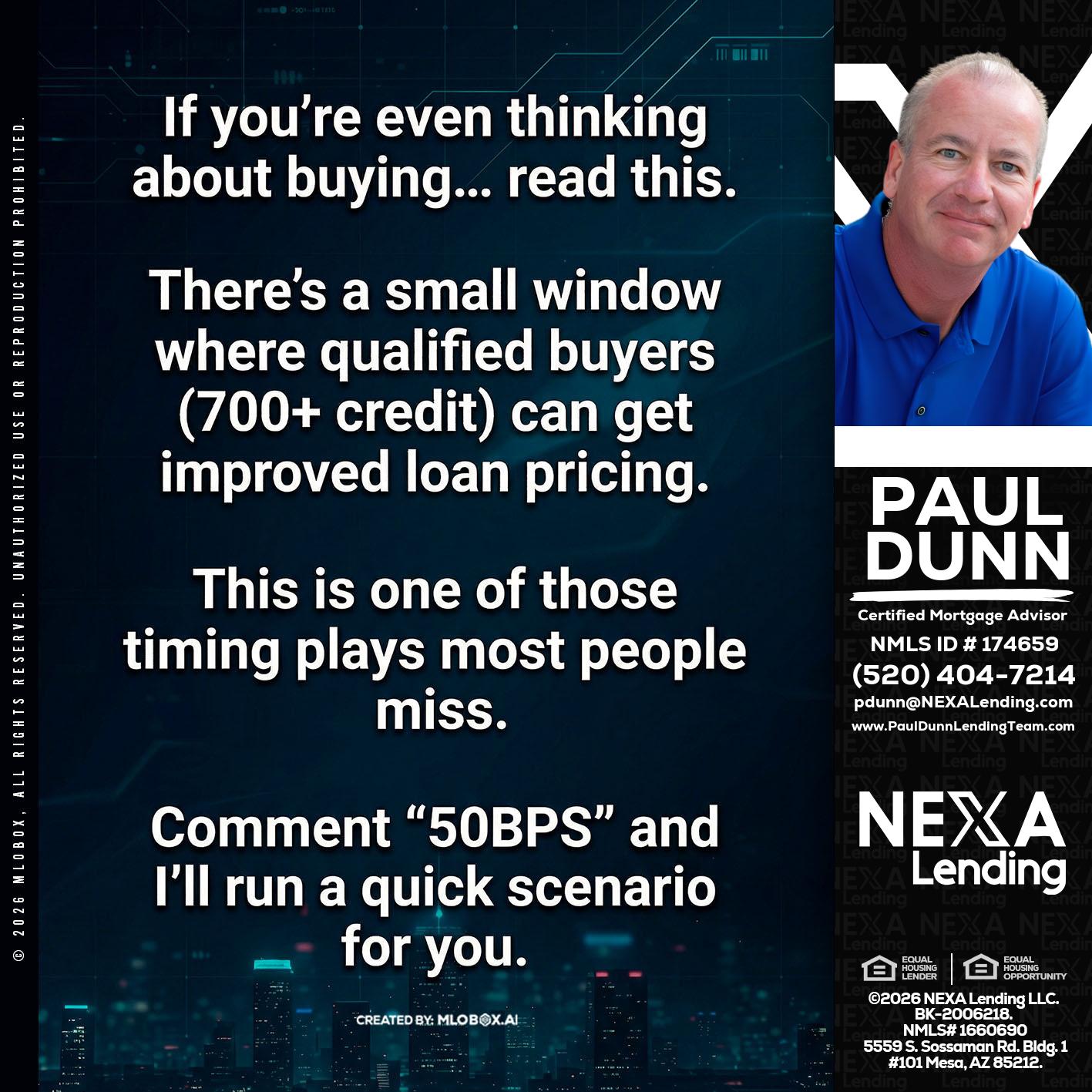 IF YOU EVER - Paul Dunn -Certified Mortgage Advisor