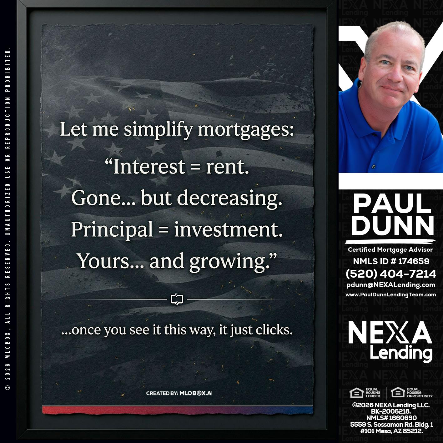 LET ME SIMPLIFY - Paul Dunn -Certified Mortgage Advisor